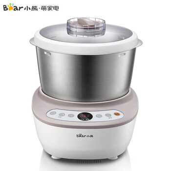 小熊（Bear）和面机多功能家用定时揉面机发面发酵醒面全自动厨师机微电脑控制5L 容量 HMJ-A50B1