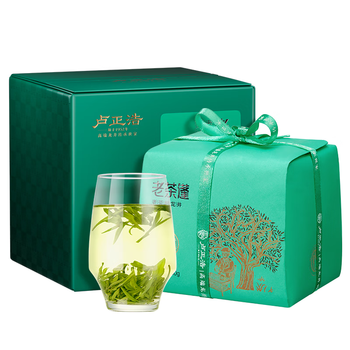 卢正浩绿茶老茶蓬龙井茶叶特级250g2025新茶明前春茶自营纸包自饮送礼