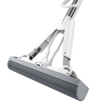 五月花海绵拖把33cm2头家用一拖净免手洗2025吸水拖地神器胶棉墩布拖布