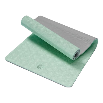 京东京造 瑜伽垫健身垫加宽加长185*85cm健身训练垫防滑隔音地垫10mm绿