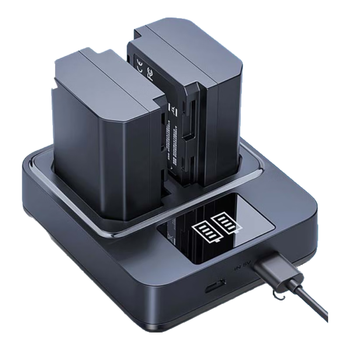 绿巨能（llano）适用索尼a7m4相机NP-FZ100电池充电器a7c2/a7m3/A6700/a9m3/a7r4/a7s3/a7r5/a9/ZV-E10二代高容