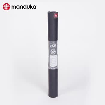 MANDUKA eKO超薄天然橡胶瑜伽垫 青蛙垫可折叠便携旅行防滑垫 午夜蓝