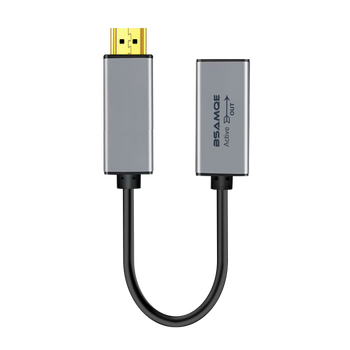 北山雀 HDMI转DP母4K60HZ高清转换线 免供电 笔记本电脑HDMI接Displayport公头显示器DP转换线 BSQ-401 北山雀 HDMI转DP母4K60HZ高清转换线 免供电 笔记本电脑HDMI接Displayport公头显示器DP转换线 BSQ-401