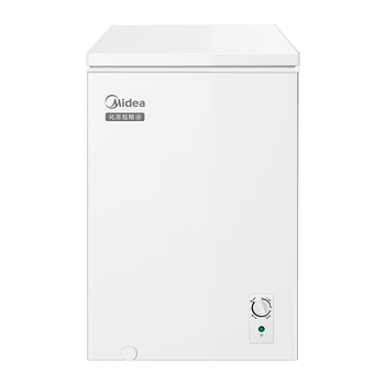 美的（Midea）冷柜家用70升低霜租房冰箱囤货冻肉母乳冷藏保鲜冷冻节能省电小型冰柜 BD/BC-70KM