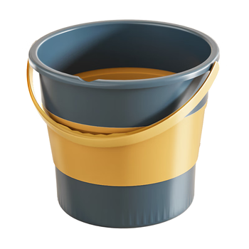 五月花大号折叠水桶泡脚桶16L车载户外储水桶钓鱼桶旅行洗车桶家用