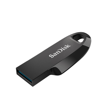 闪迪（SanDisk）128GB USB3.2 U盘 CZ550黑色 读速100MB/s 安全加密 数据恢复 学习办公电脑车载 高速大容量优盘