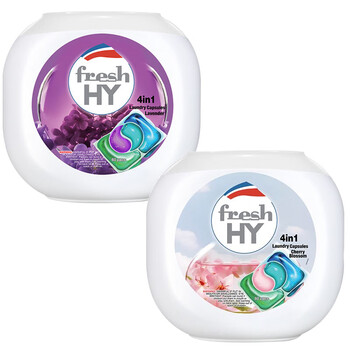 菁华4合1洗衣凝珠樱花10ml*60粒+熏衣草10ml*60粒组合装