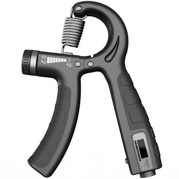 京东京造 计数握力器 练臂力训练 可调节手指康复锻炼 健身器材家用5-60KG