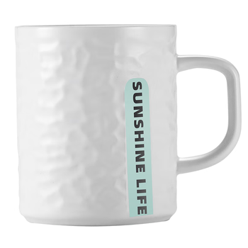 美厨（maxcook）陶瓷马克杯 水杯家用泡茶杯办公室咖啡早餐杯子400ml 绿色MCH5909