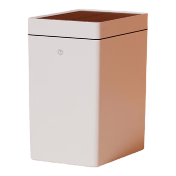 京东京造双开门自动铺袋智能垃圾桶17L 感应家用卫生间厕所客厅卧室办公室