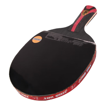 红双喜DHS狂飚八星乒乓球拍直拍比赛成品单拍芳碳H8006赠球