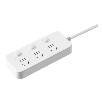 公牛（BULL）分控插座/插线板/插排/排插/接线板/拖线板  3C认证  3位分控全长1.8米 独立开关