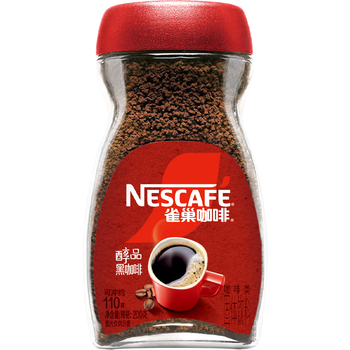 雀巢（Nestle）【代言人丁禹兮同款】咖啡醇品速溶美式黑咖啡粉0糖0脂*燃减200g