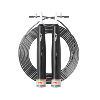 李宁中考专用钢丝跳绳中学生儿童考试体育专业竞速跳绳体测超轻双摇绳