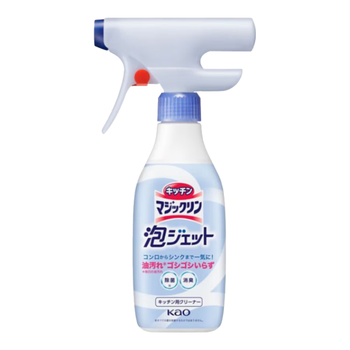 花王（KAO）厨房油污清洁剂370ml 进口油污净去除油垢专用喷雾抽烟烟机清洗剂