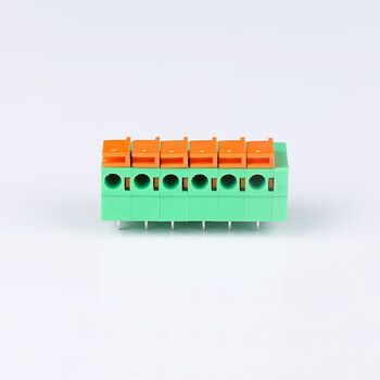 DIERAN  PCB接线端子DA142R-5.08 免螺丝端子台 按压弹簧式接线端子