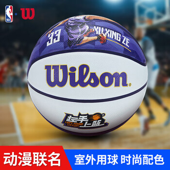 威尔胜（Wilson）左手上篮限量款篮球 WZ3017601CN7