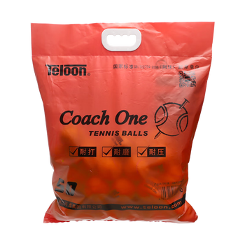 天龙（Teloon）训练网球无压球发球机用球 caoch one