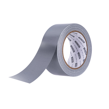 得力（deli）强力布基胶带防台风专用贴窗高粘耐磨防水胶带60mm*20m*230μm地毯修补窗户密封灰色1卷 30801