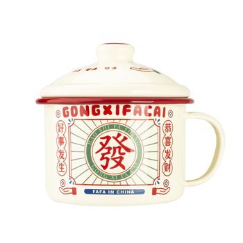 树可搪瓷杯生日礼物伴手礼塘瓷茶杯茶缸老式怀旧加厚带盖马克杯子