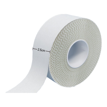 京东京造 肌肉贴运动胶带胶布肌内效贴打脚白绷带皮肤膜2.5cm*11m