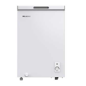 美菱100L单温家用冷柜直冷定频一级能效-35°深冷速冻机械控温PCM面板BC/BD-100DT白