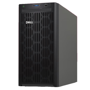 戴尔(DELL)T150塔式服务器主机金蝶用友小型数据库存储电脑主机 至强E-2356G 六核心 32G丨2块2T硬盘