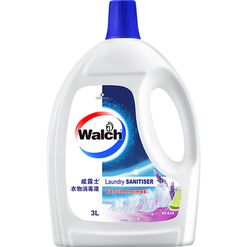 威露士衣物消毒液薰衣草3L 杀菌99.9%除螨内衣衣物除菌液 可配洗衣液用