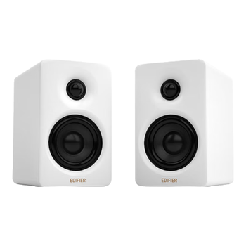 漫步者（EDIFIER）N300 有源桌面2.0监听音箱 高保真音响 大功率发烧级 双金标认证 丝绸白 毕业礼物