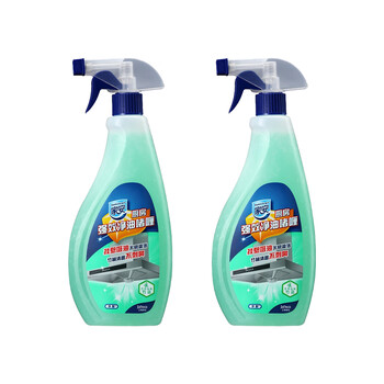 家安（HomeAegis） 厨房强效净油啫喱500g*2瓶 去重油污强力除油剂家用除垢