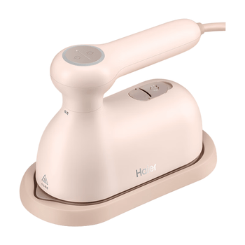 海尔（Haier）大面板手持挂烫机23g/min增压蒸汽120ml可视水箱家用电熨斗折叠便携干湿平挂两用熨烫机HY-YM1501F