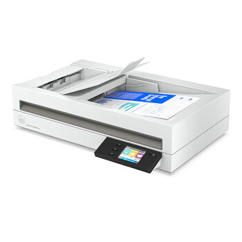 惠普（HP） ScanJet Pro N4600 fnw1 网络扫描仪 自动双面 连续扫描 平板+馈纸式 4500fn1升级款