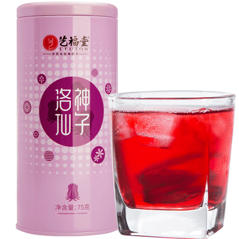 艺福堂茶叶花草茶 洛神花玫瑰茄茶干75g 洛神仙子花茶酸梅汤养生茶凉茶