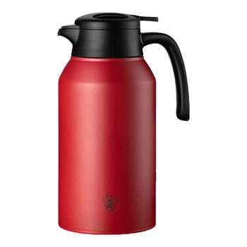 丽贝德家用保温壶316不锈钢热水瓶大容量暖水瓶壶保温瓶 2800ML 红色