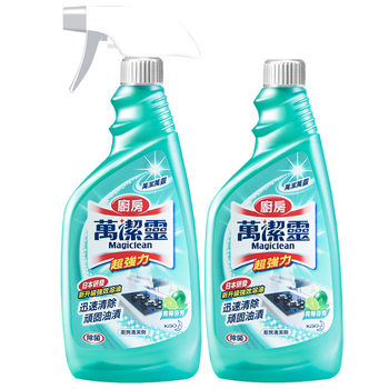 花王（KAO）厨房油污清洁剂青拧芳香500ml*2瓶（原装进口 去重油清洁剂）