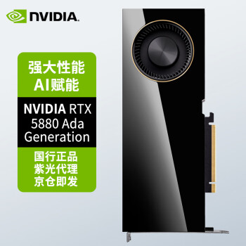 英伟达（NVIDIA）RTX 5880 Ada 48GB GDDR6 建模渲染 专业卡 工业包装