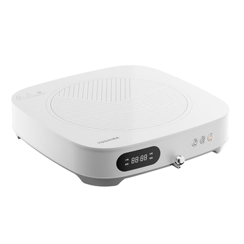 东芝（TOSHIBA）小雅电磁炉家用大功率火锅汤锅 全自动节能小型灶低温烹饪一键定时C-21SUC(W)   