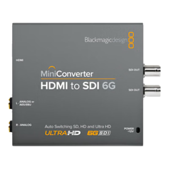 blackmagic design Mini Converter HDMI to SDI 6G 数字转换盒高清4K 广播级转换器