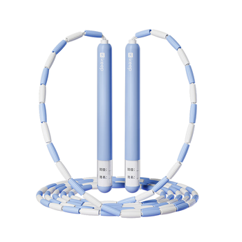 Keep儿童跳绳可记名小学生幼儿园锻炼3-6-12岁一年级初学考试-蓝色