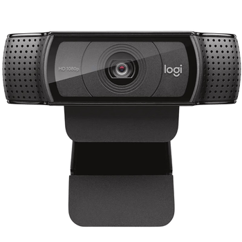 罗技（Logitech）C920e 企业级高清网络摄像头 高颜值主播电脑笔记本网课直播 内置麦克风 黑色【团单优惠】