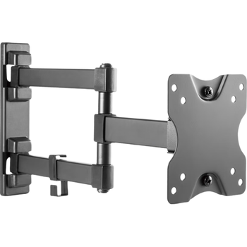 Brateck北弧 显示器支架 壁挂机械臂 电脑支架墙壁挂夹式底座 屏幕升降增高架3节臂 宿舍悬空超薄托架E112