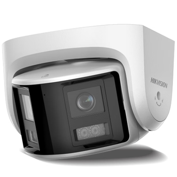 HIKVISION海康威视摄像头监控室外400万广角高清POE网线供电红外白光全彩夜视拾音IP66防水3346WDP2V2-L