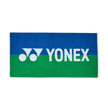 YONEX尤尼克斯运动毛巾棉质柔软吸汗浴巾AC1214CR蓝绿60*120CM