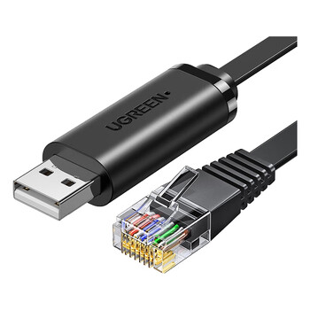 绿联(UGREEN) Console调试线USB转RJ45控制串口交换机1.5米 50773