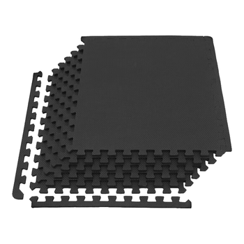 PROIRON普力艾健身房地板垫运动地胶垫跑步机专用隔音垫地板垫1.2厘米6片