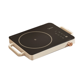 美的（Midea）电磁炉电陶炉电池炉2200W大功率猛火围炉煮茶烧水炒菜 电磁灶煮茶器双环控火不挑锅HW2210