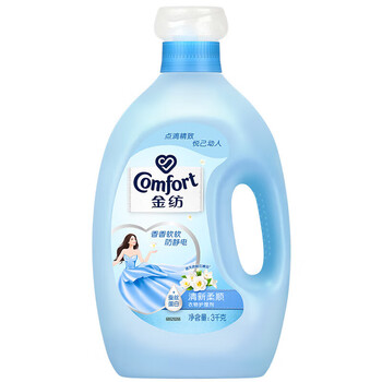 金纺 柔顺剂 清新柔顺衣物护理剂3KG 共6斤 天然精油 防静电