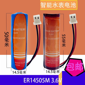 熙久阳 ER14505M功率型3.6V智能水表锂电池巡更棒冷热中水表（2个） 