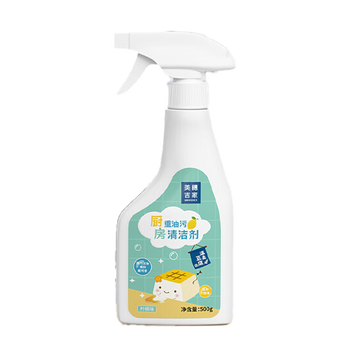 美穗吉家 重油污清洗剂500g/瓶 柠檬香强力 油烟机清洗剂 1瓶