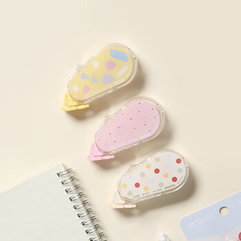 晨光（M&G）点状双面胶8m*6mm双面透明点点胶学生创意手工双面胶外壳随机3卡装AJD73310